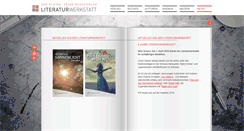 Desktop Screenshot of literaturwerkstatt.ch